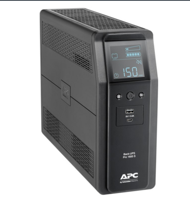 APC Back UPS Pro BR 1600VA Tiszta Szinusz 8 Kimenet AVR LCD