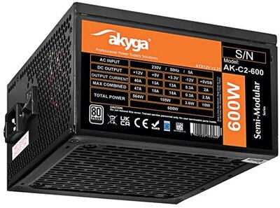 Akyga 600W - Classic - 12cm - AK-C2-600