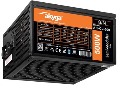 Akyga 500W - Classic - 12cm - AK-C2-500