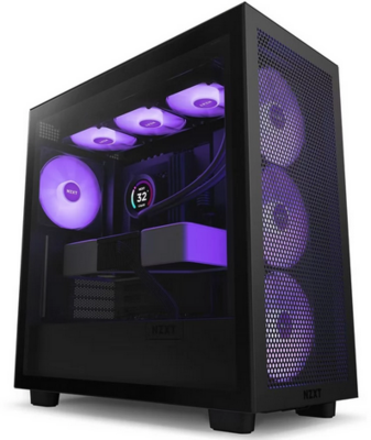 NZXT Midi - H7 Flow RGB - Matt fekete - CM-H72FB-R1