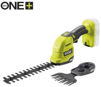 Ryobi 18V One Plus™ szegélyvágó és bokorformázó, akkumulátor és töltő nélkül - RY18GSA-0