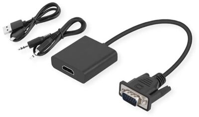 STANDARD Adapter VGA + audio - HDMI M/F