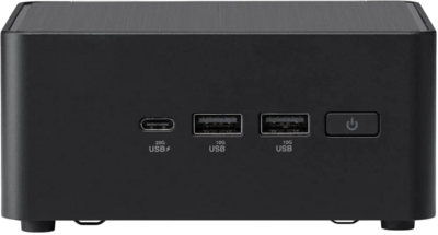 ASUS NUC 14pro/RNUC14RVHI300002I/Intel Core 3 100U/Intel Graphics/4xUSB/M.2 22x80 NVMe; 22x42 NVMe/2.5" SATA slot/2,5Gbe LAN/2xHDMI/ 2x Thunderbolt 4 (USB-C+DP)/no Storage/no RAM/AX211.D2WG.NV/no OS/EU Cord/Tall Kit(L6)/EAN:4711387491409