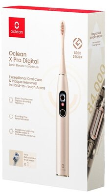 Oclean X Pro Digital szónikus arany elektromos okos fogkefe