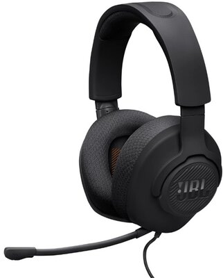 JBL Quantum 100M2 (Vezetékes, gaming fejhallgató mikrofonnal), Fekete