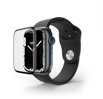 NextOne AW-45-3D-CLR Apple Watch 45mm 3D kijelzővédő üvegfólia