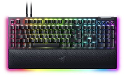 Razer BlackWidow V4 Pro UK fekete (yellow switch) gamer billentyűzet