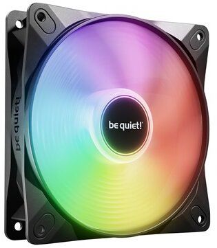 Be Quiet! Cooler 12cm - LIGHT WINGS LX 120mm PWM high-speed (RGB, 2100rpm, 30,9dB, fekete)