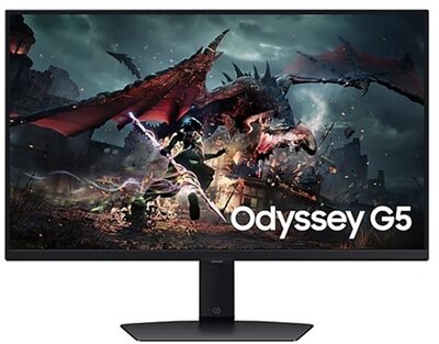 Samsung Monitor 27" - S27DG502EU (IPS, 2560x1440, 16:9, QHD, 180HZ, 350cd/m2, 1ms, Pivot, Flat)