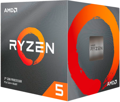 AMD CPU Desktop Ryzen 5 6C/12T 3600 (4.2GHz,36MB,65W,AM4) with Wraith Spire Cooler, box