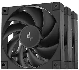 DeepCool Cooler 12cm - FD12 (3in1) (27,6dB; max. 109,07 m3/h; 3pin csatlakozó; hydro bearing, ház hűtésre, PWM)