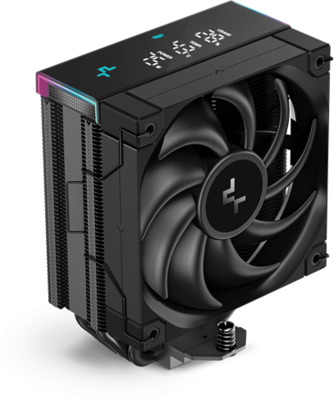 DeepCool CPU Cooler - AK400 DIGITAL PRO (25 dB; max, 103,45 m3/h; 4pin csatlakozó, 4 db heatpipe, 12cm, PWM)