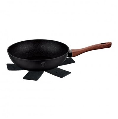 Berlinger Haus BH/1719 Ebony Rosewood Collection 28 cm wok serpenyő