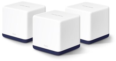 Mercusys Mesh WiFi AC1900 - Halo H50G (3 pack; 600Mbps 2,4GHz + 1300Mbps 5GHz; 3x 1Gbps; WPA2)