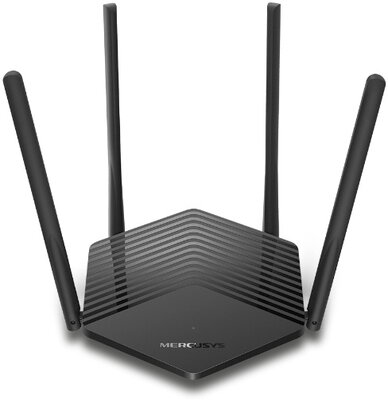 Mercusys Router WiFi AX1500 - MR60X (300Mbps 2,4GHz + 1201Mbps 5GHz; 3port 1Gbps, WPA3; MU-MIMO; OFDMA)