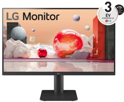 LG Monitor 27" - 27BA550-B (IPS; 16:9; 1920x1080; 5ms; 250cd; 100Hz; Dsub, DP, HDMI; USB, Hangszóró, sRGB99%, Pivot)