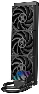 ID-Cooling CPU Water Cooler - DX360 MAX (32.5dB; max. 144,41 m3/h; 3x12cm, fekete)