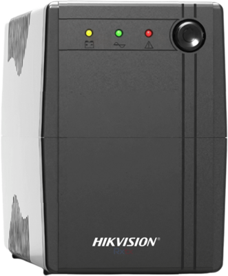 Hikvision Szünetmentes 600VA - DS-UPS600 (2 Schuko, line-interaktív, fekete)