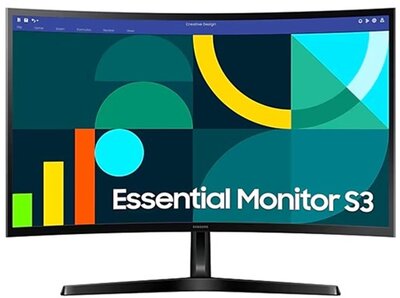 Samsung Monitor 27" - S27D360GAU (VA, 1920x1080, 16:9, FHD, 100HZ, 250cd/m2, 4ms, Curved)