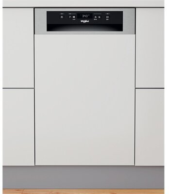 Whirlpool WSBC 3M27 X MOSOGATÓGÉP BEÉPÍTHETŐ 10 TERÍTÉK KESKENY