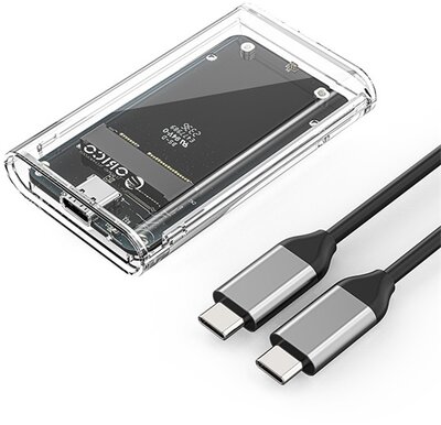 Orico Külső mSATA ház - TC10-MS-GR (USB-C -> mSATA, Max.: 8TB, 5 Gbps)