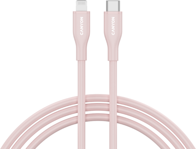 CANYON cable CLNM60 C-L 60W MFI 1m Silicon Pink