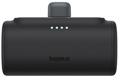 Baseus Compact 20W gyorstöltő powerbank, 5000mAh, iPhone csatlakozóval, fekete