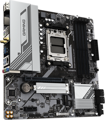 GIGABYTE Alaplap AM5 B650M GAMING PLUS WIFI AMD B650, ATX