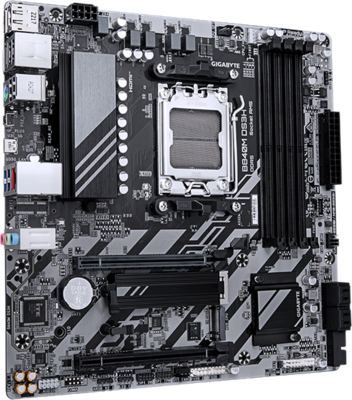 Gigabyte B840M DS3H desktop alaplap microATX