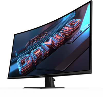 GIGABYTE Ívelt VA LED Monitor 31.5" GS32QC 2560x1440 2xHDMI/Displayport