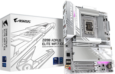 GIGABYTE Alaplap S1851 Z890 AORUS ELITE WIFI7 ICE INTEL Z890, ATX