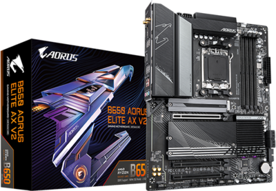 GIGABYTE Alaplap AM5 B650 AORUS ELITE AX V2 AMD B650, ATX