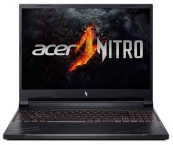 ACER Aspire Nitro ANV16-41-R51J, 16" WUXGA IPS, AMD Ryzen 7-8845HS, 16GB, 1TB SSD, GeForce RTX 4060, DOS, fekete