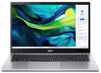 ACER Aspire AG15-42P-R9P9, 15.6" FHD, AMD Ryzen 5 5625U, 8GB, 512GB SSD, UMA, Win11 Home, ezüst
