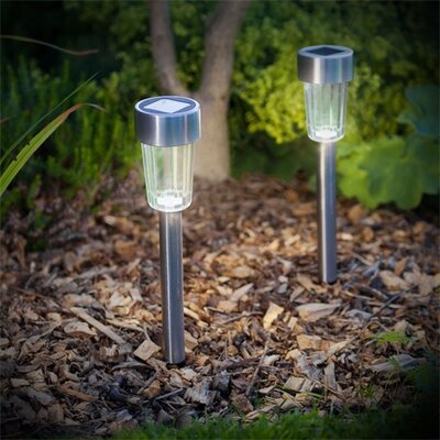 Garden of Eden 11702A led-es szolár lámpa fém 19 cm