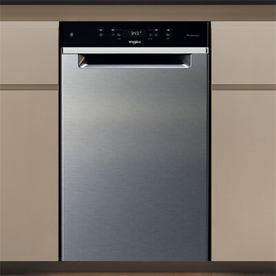 Whirlpool WH3UC10BS7A0X mosogatógép beépíthető 10 teríték keskeny