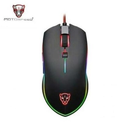 Genius MOTOSPEED V40 motospeed vezetékes egér optikai v40, esport, a3050 chip