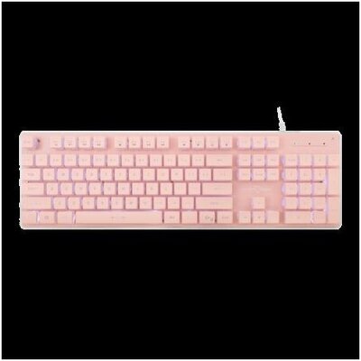 White Shark WS GK-003441P-US white shark tachi-p/us ws gk-003441p-us gamer billentyűzet, 104 gomb pink (angol)