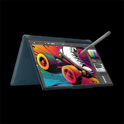 Lenovo 83DJ009HHV lenovo yoga 7 2-in-1 14iml9, 14.0" wuxga oled touch, intel core ultra 5 125h, 16gb, 512gb ssd, win11 home, tidal teal