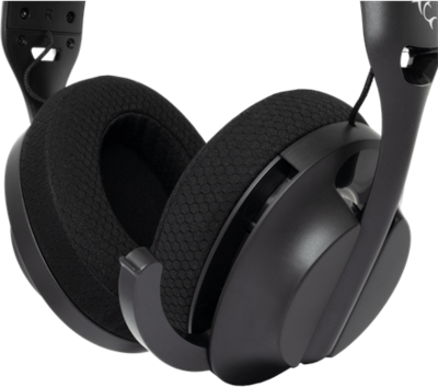 White Shark WS WGH-2441B white shark falcon-b, gh-2441b, vezeték nélküli gamer fejhallgató, fekete