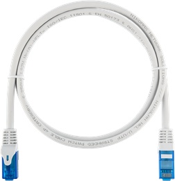 Nikomax NMC-PC4UE55B-ES-010-C-WT nikomax patch kábel utp, cat6, lszh, essential series, 1m, fehér