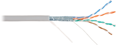 Nikomax NMC 4200A-GY nikomax falikábel f/utp cat5e pvc, 24awg, beltéri, 305m, szürke