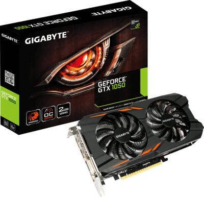 Gigabyte GeForce GTX 1050 Windforce OC 2GB GDDR5 Videókártya