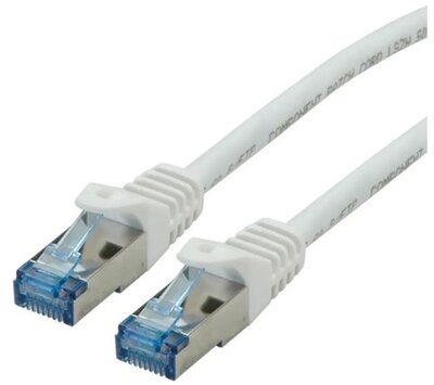 Roline 21.15.2863-50 roline patch kábel s/ftp patch cat6a lsoh, 3m, fehér
