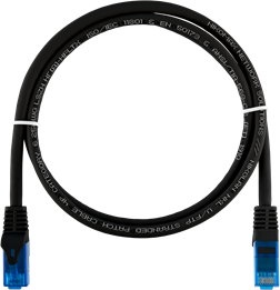Nikomax NMC-PC4UE55B-ES-050-C-BK nikomax patch kábel utp, cat6, lszh, essential series, 5m, fekete