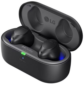 LG TONE FREE T90S FEKETE headset