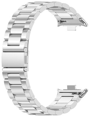 Mybandz 30136 klasszikus fém óraszíj-ezüst(xiaomi smart band 8 pro/xiaomi redmi watch 4)