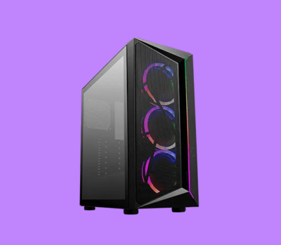 Cooler Master CP510-KGNN-S04 cooler master ház midi atx cmp 510, 3x argb ventilátor, tápegység nélkül, üvegfalú, fekete