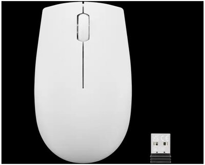 Lenovo GY51L15677 lenovo 300 wireless compact mouse (cloud grey)