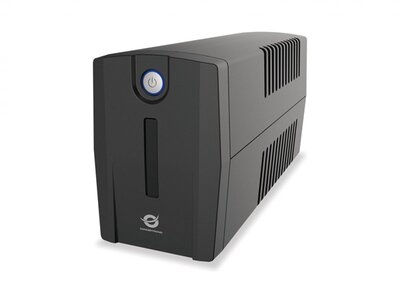 Conceptronic ZEUS07E conceptronic szünetmentes 1000va - zeus07e (4x iec c13, line-interaktív, rj45 vonalvédelem, hid usb, fekete)